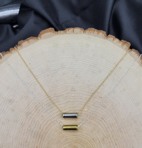 Minimalist Two-Tone 2A Statement Necklace
