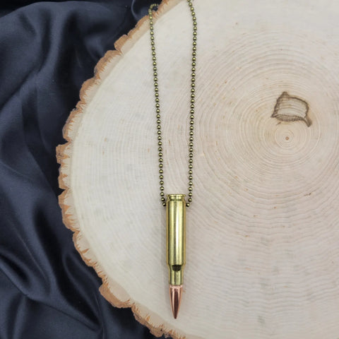 Unisex .308 Bullet Necklace