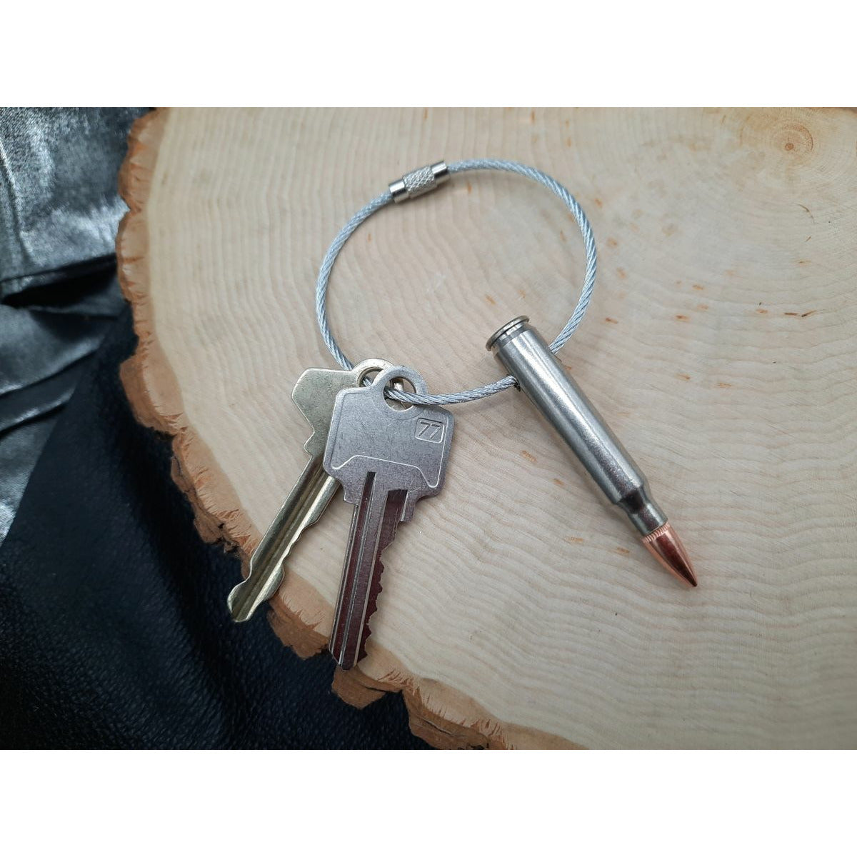 Premium .223 Cable Keyring